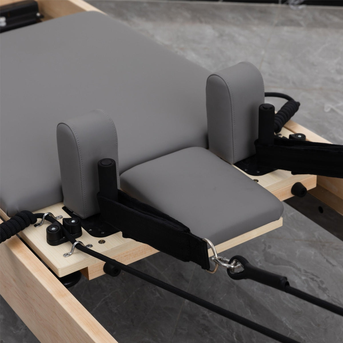 MedEq Classic Professional Solid Wood Pilates Reformer – Studio-Grade
