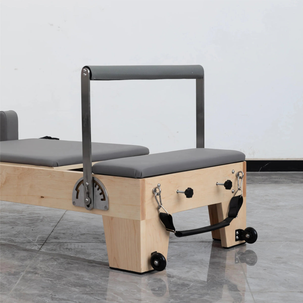 MedEq Classic Professional Solid Wood Pilates Reformer – Studio-Grade