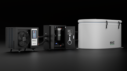 RevX X-FLOW Cold Plunge Filtration System – 200W Pump, 18W UV-C