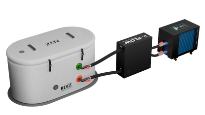 RevX X-FLOW Cold Plunge Filtration System – 200W Pump, 18W UV-C