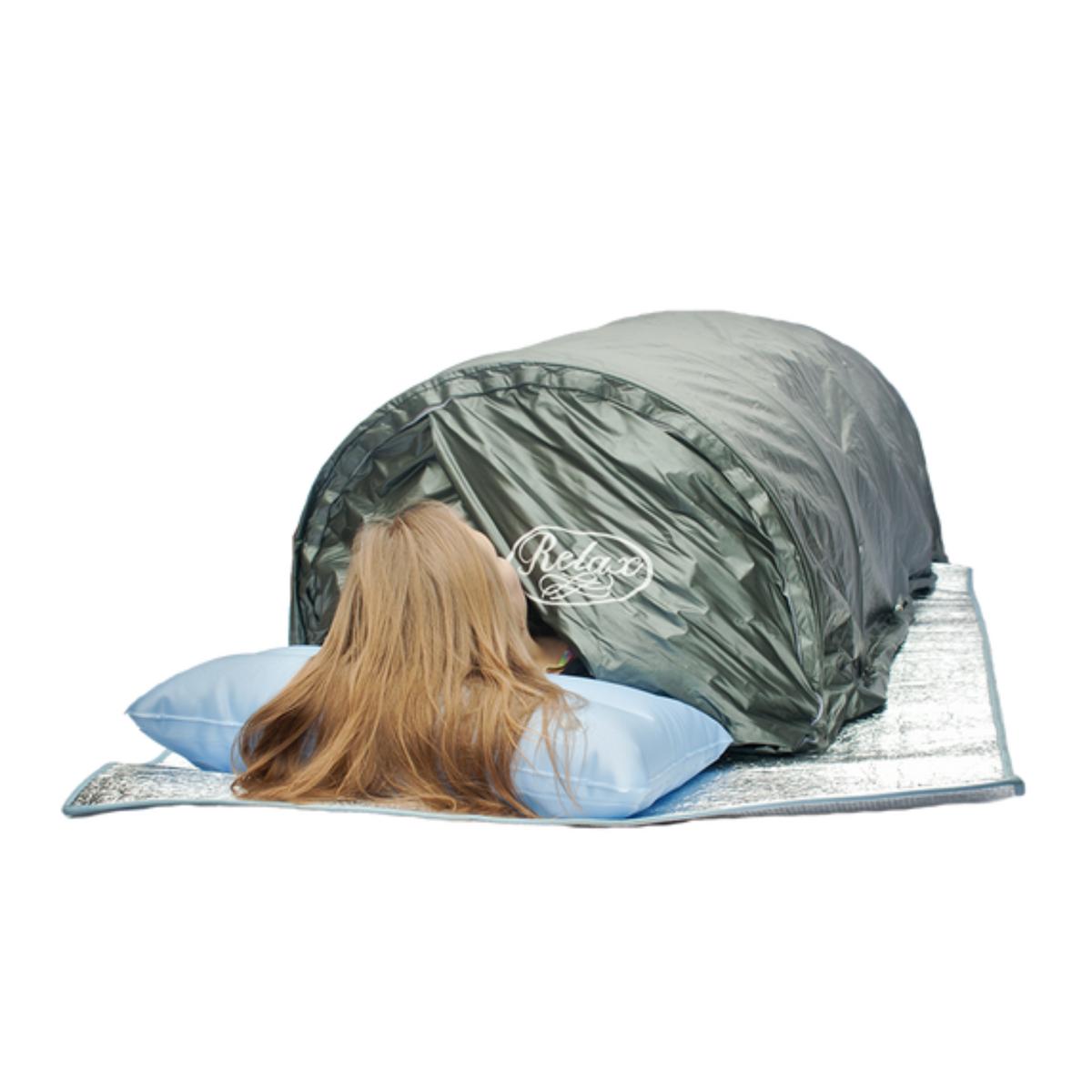 Relax Flex Lie Down Portable Far Infrared Sauna – 1400W, 7–14 Micron