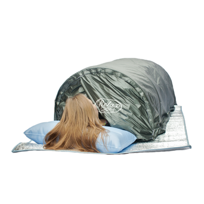 Relax Flex Lie Down Portable Far Infrared Sauna – 1400W, 7–14 Micron