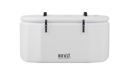 RevX Inflatable Tub Classic Cold Plunge – Portable Drop-Stitch Ice Bath