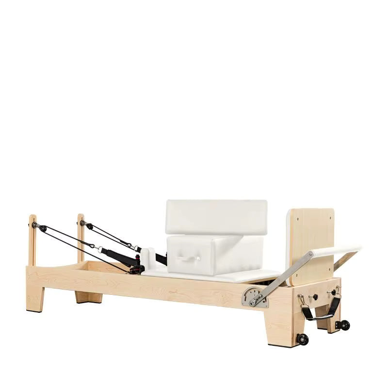 MedEq Classic Professional Solid Wood Pilates Reformer – Studio-Grade