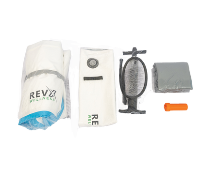 RevX Inflatable Tub Classic Cold Plunge – Portable Drop-Stitch Ice Bath