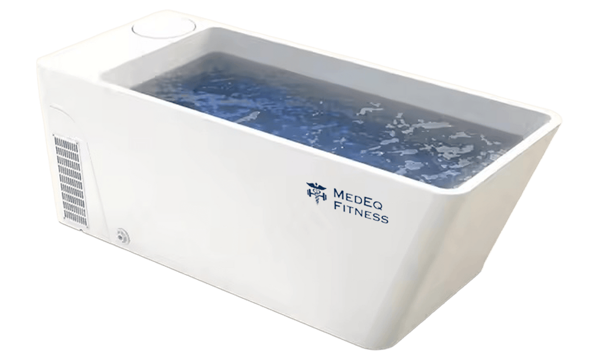 MedEq Acrylic Cold & Hot Plunge with 1 HP Chiller/Heater – 1–2 Person