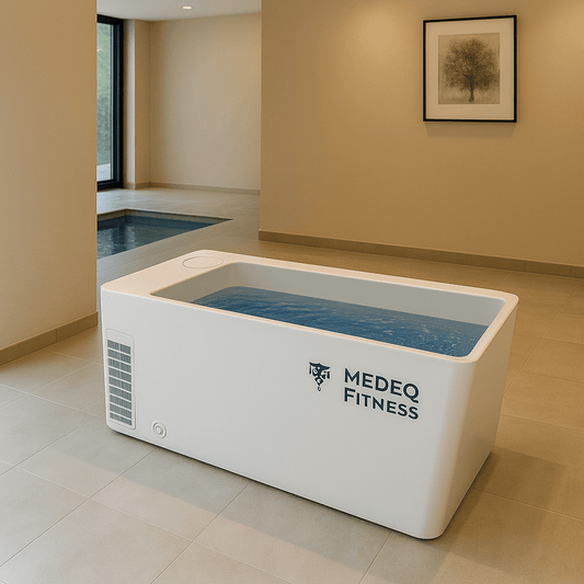 MedEq Acrylic Cold & Hot Plunge with 1 HP Chiller/Heater – 1–2 Person
