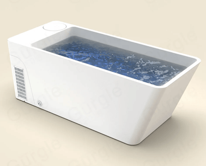 MedEq Acrylic Cold & Hot Plunge with 1 HP Chiller/Heater – 1–2 Person