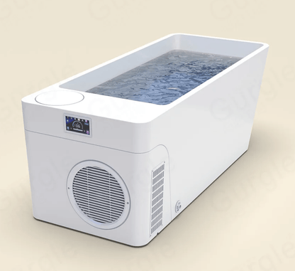 MedEq Acrylic Cold & Hot Plunge with 1 HP Chiller/Heater – 1–2 Person