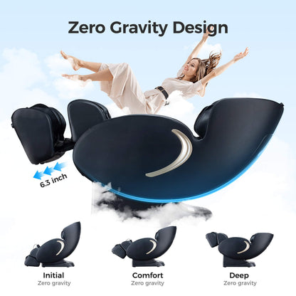 Bosscare 3D Zero-Gravity Massage Chair with Voice & App Control