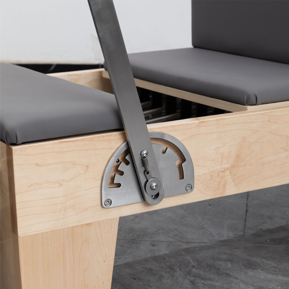 MedEq Classic Professional Solid Wood Pilates Reformer – Studio-Grade