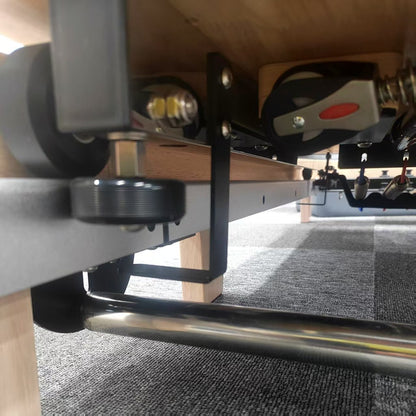 MedEq DCF-01 Folding Solid Oak Pilates Reformer – Professional Studio Reformer