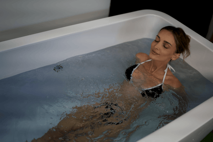 RevX Acrylic X Tub Cold Plunge with LUX 1.5 HP Chiller & Filtration