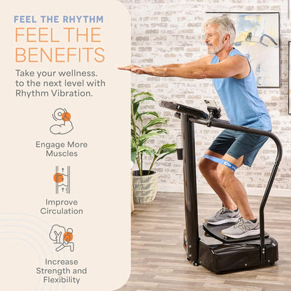 Premium Whole-Body Vibration Plate with Handles & 99 Speed Levels
