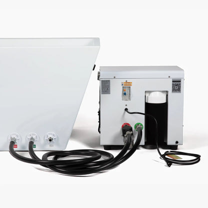 Revive Acrylic Cold Plunge with 1 HP chiller setup