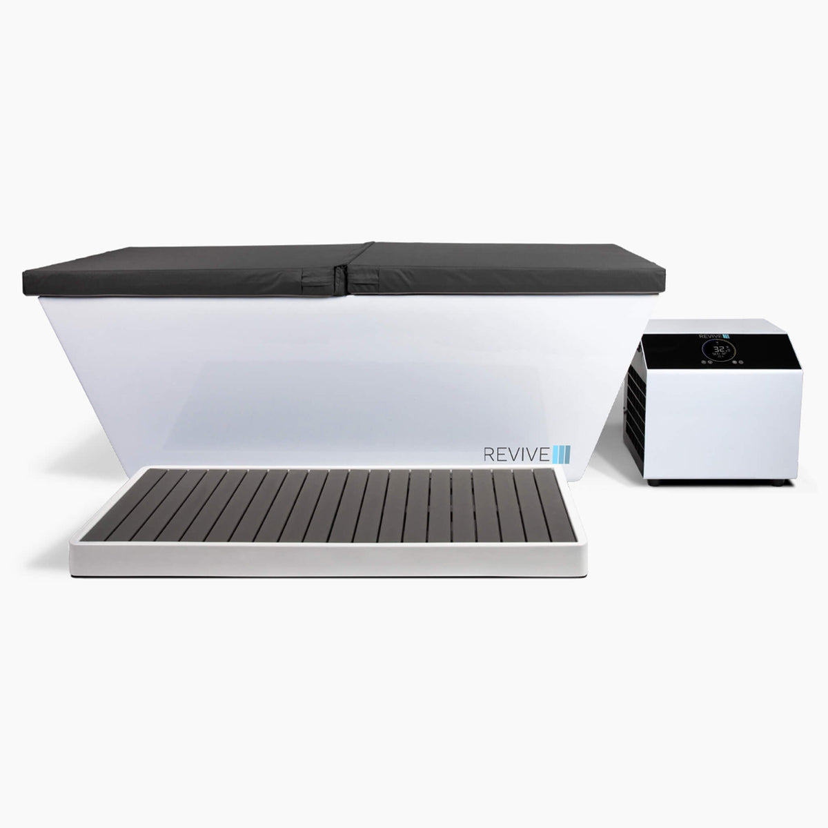 Revive Acrylic Plunge with 1 HP chiller and insulated cover